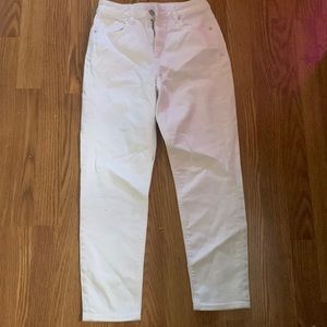 high waisted mom jeans